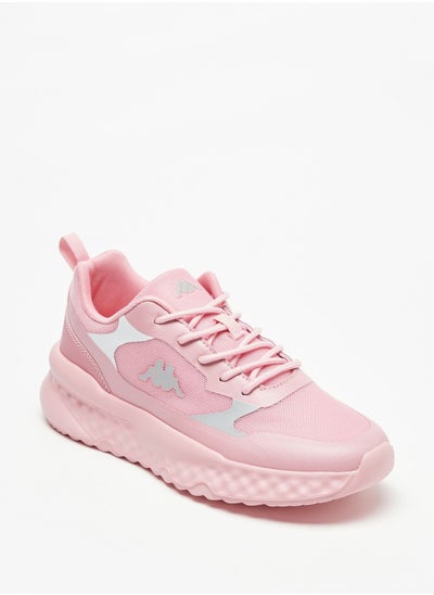 اشتري Women's Logo Print Sports Shoes with Lace Up Closure في الامارات