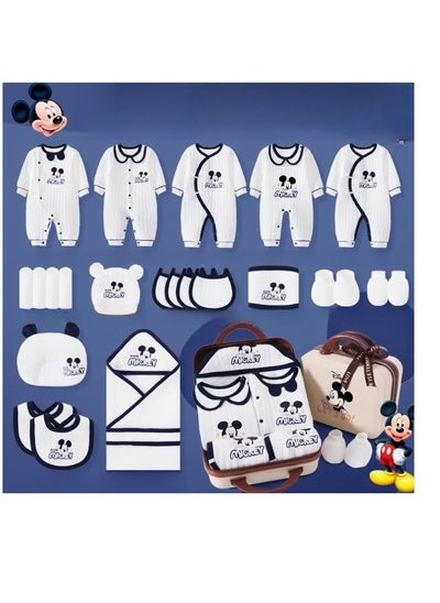 اشتري 24 Piece Set - Newborn Baby Mickey Cartoon Clothes Gift Box Set في السعودية