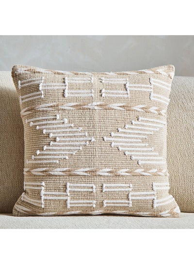 Buy Kente Woven Ribbed Cushion Cover 45 x 45 cm in UAE