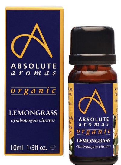 Buy Lemongrass Organic Pure Essential Oil 10ml in UAE