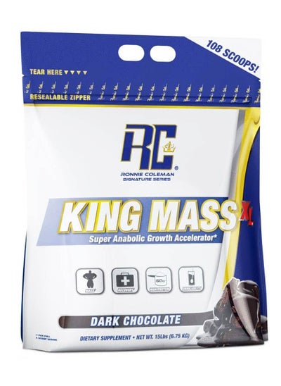 Buy RC King Mass XL Growth Accelerator  Dark Chocolate 15lb in UAE