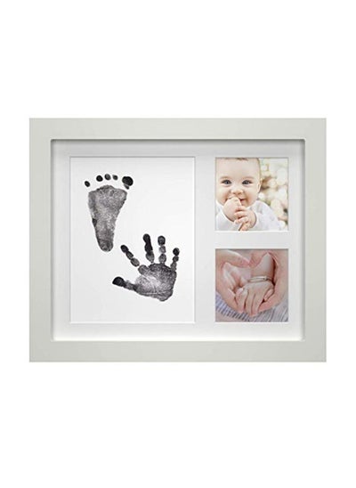 اشتري Baby Hand And Foot Print Casting Mold Frame Memory Gift Set - Multicolour في السعودية