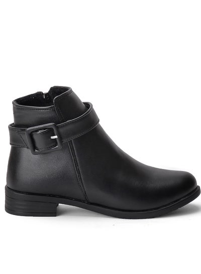 Buy Ankle Boots With Accessories G-16 Leather in Egypt