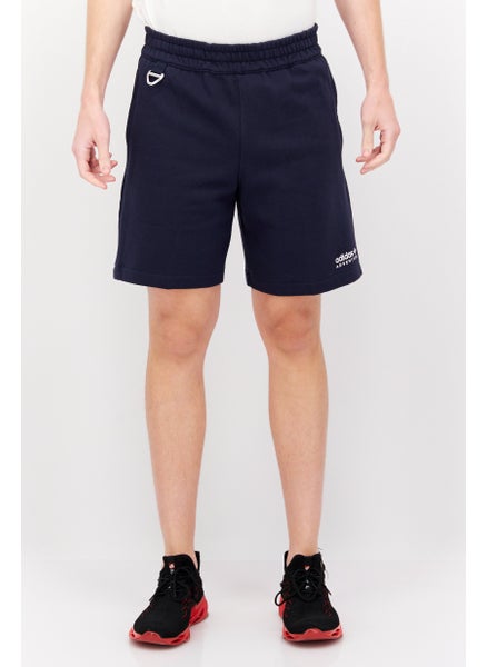 اشتري Men Sportswear Fit Drawstring Training Short, Navy في الامارات