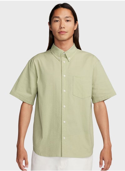 Buy Seersukr Button Down Shirt in UAE