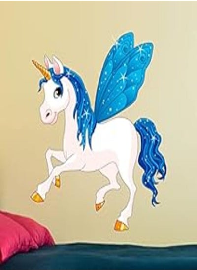 اشتري Decorative kids room sticker - Fairyunicoen (60x65cm) في مصر