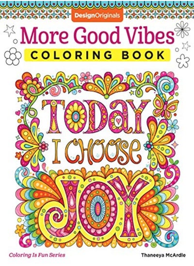 اشتري More Good Vibes Coloring Book في الامارات