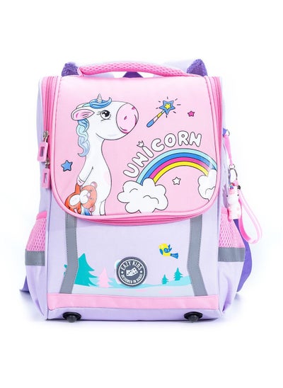 اشتري School Bag Unicorn - Purple + Pink في الامارات