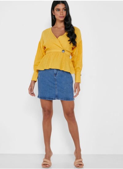 Buy Denim Mini Skirt in Saudi Arabia