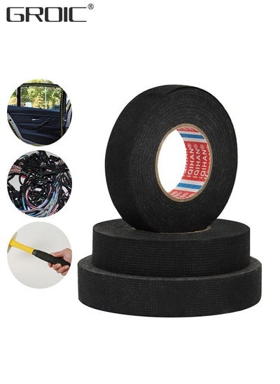 6 Rolls Wire Harness Cloth Tape, Wire Harness Cloth Electrical Tape ...