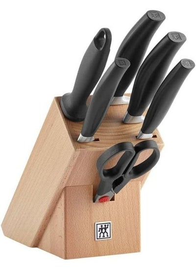 Buy Five Star Knife Block, Set of 7 in UAE