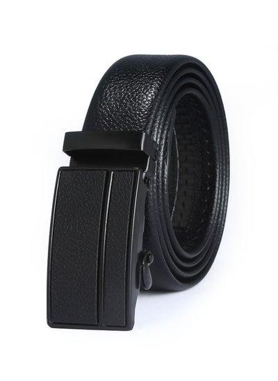 اشتري Creative Casual Versatile Wear Resistant Leather Automatic Buckle Belt في السعودية