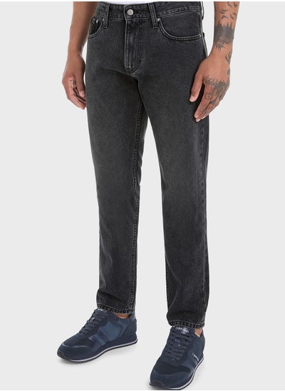 Buy Light Wash Straight Fit Jeans in Saudi Arabia