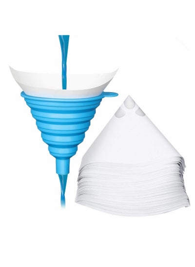 Buy 100 Packs Paint Strainers Cone Paint Filter For Automotive, Spray Guns, House in Saudi Arabia