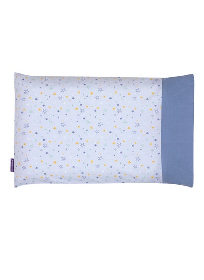 Buy ClevaFoam Baby Pillow Case - Blue in UAE