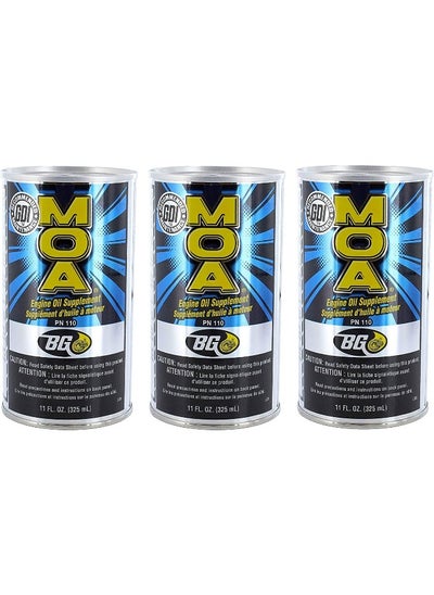 اشتري BG MOA Motor Oil Additive 11oz (3 Pack) في السعودية