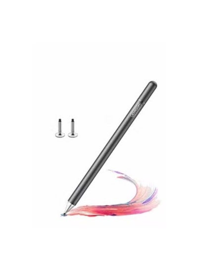 اشتري JR-BP560S Touch Pen for iPad iPhone and All Screens with Replacement Tips Grey في مصر