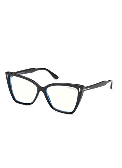 Buy Women's Cat Eye Eyeglass Frame - FT5844-B00155 - Lens Size: 55 Mm in UAE