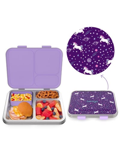 Buy Kids Prints Lunchbox  Stainless Steel  Unicorn in UAE