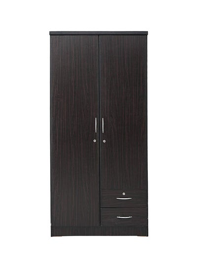 Buy 2 Door Wooden Wardrobe Cabinet / Cupboard Engineered Wood Perfect Modern Stylish Heavy Duty in UAE