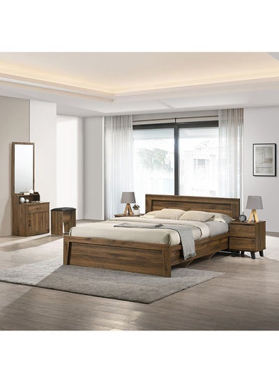 Buy Kulltorp Plus 6-Piece Queen Bedroom Set 209 x 80.5 x 160 cm in UAE