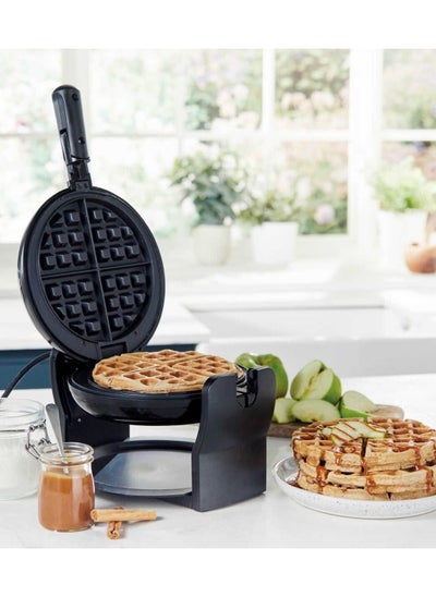 Buy West Bend Rotary Waffle Maker 1080W, Black and Silver in Saudi Arabia