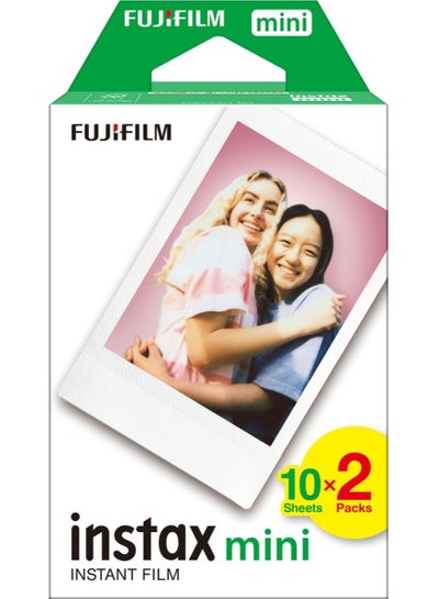 Buy Instax Mini Film 20 Sheets compatible with instax mini series cameras & Printers in Saudi Arabia