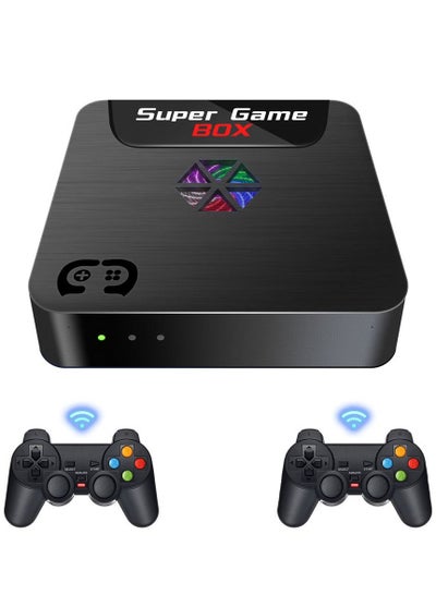 اشتري X5S HD TV Video Game Box Retro Console Box with Wireless Controller Gamepad في السعودية