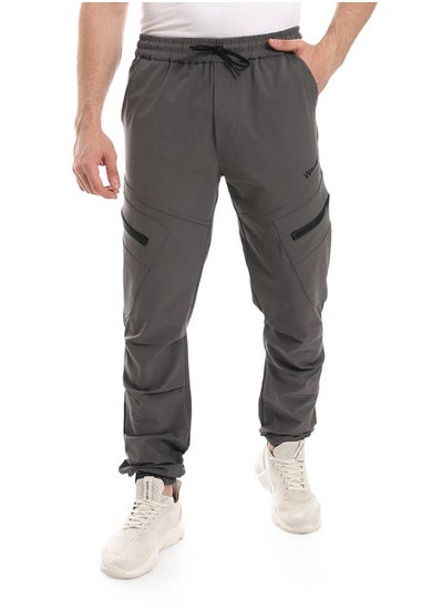 اشتري Waterproof Black Sweatpants With Multi-Pockets في مصر