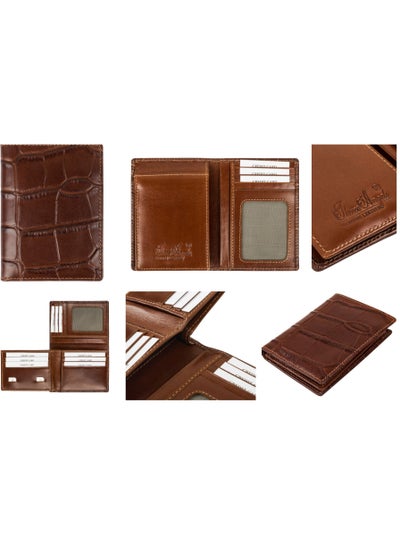 Buy Male Wallet crocodile Leather from Three Angels Genuine Leather in Egypt
