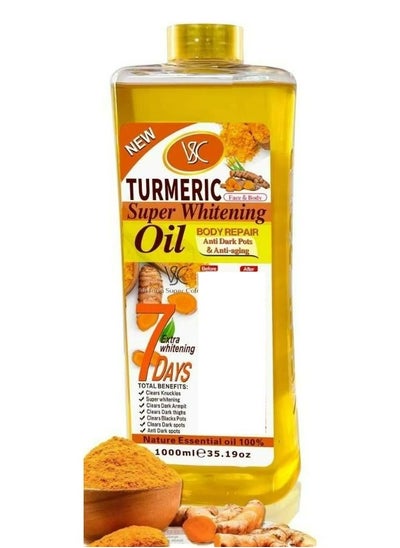 Buy Turmeric Super Whitening Oil 1000 ML in UAE