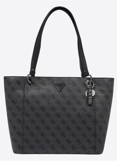 Buy Guess women's shoulder shopper tote bag noelle 4g logo in Saudi Arabia