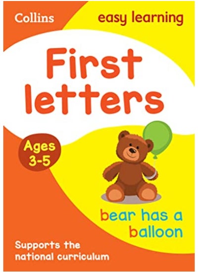 Buy First Letters Ages 3-5: Prepare for Preschool with easy home learning (Collins Easy Learning Prescho in UAE