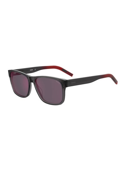 Buy Men's UV Protection Rectangular Sunglasses - Hg 1260/S Grey Millimeter - Lens Size: 57 Mm in UAE