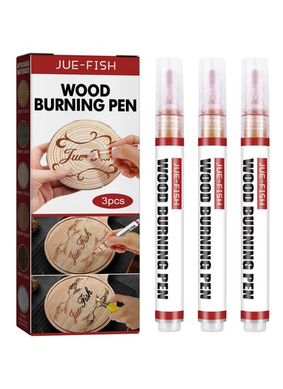 Buy Heat Sensitive Double Sided Marker for Wood and Crafts Marking Pen Marker Pen Wood Burning Pen in Saudi Arabia