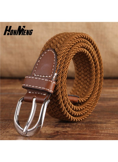 Buy 2.5cm Elastic Canvas Belt UnisexC1 C1 in UAE