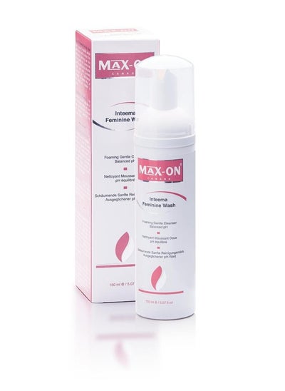 Buy Max-On Inteema Feminine Wash 150ml in Saudi Arabia