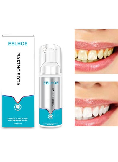 Buy Foam Toothpaste Press Type Whitening Tooth Mousse Oral Cleaning And yellow Tartar Removal in Saudi Arabia