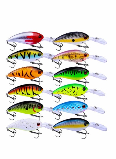 Buy Bass Crankbait Fishing Lures Kit in Saudi Arabia