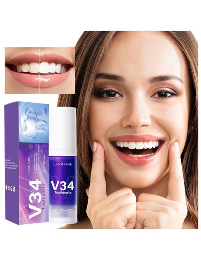 Ultra Corrector Whitening Toothpaste 30ml Purple Toothpaste Stop Tooth ...