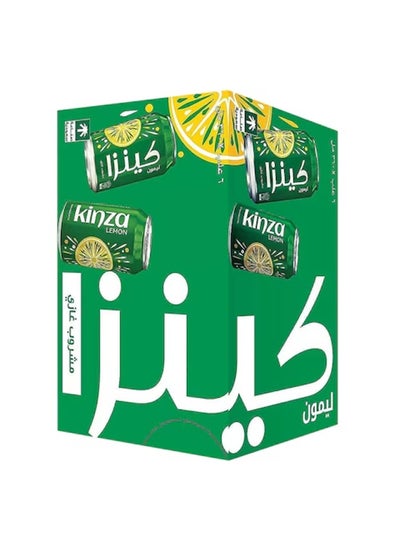 اشتري Kenza Soft Drink Lemon Cans, 6 × 360 ml في السعودية