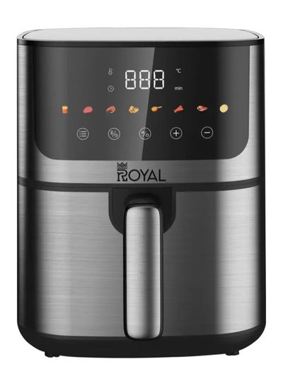 اشتري Air Fryer Digital RA-AFD4718 | 220~240V/50~60Hz | 1400W With BS Plug | 4.7Liters Large Capacity | Digital Control | Built-In Menu | Timer: 0~60 Minutes Adjustable Timer | Temperature: 80~200 Degree في السعودية