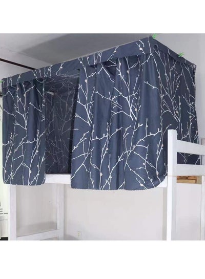Buy Dorm Home Bunk Bed Curtains Single Sleeper Canopy Blackout Cloth Curtain Shading Bedding Junior Students College Home Drapery 1pc in UAE