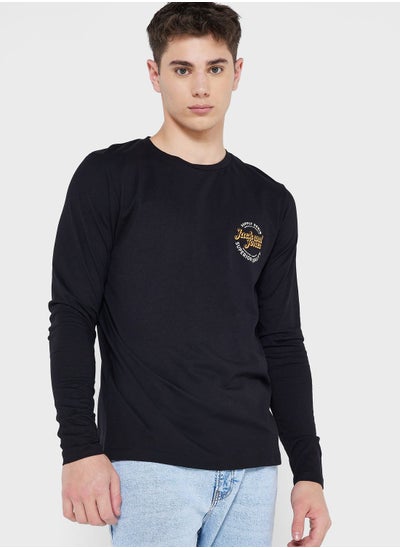 Buy Logo Crew Neck T-Shirt in UAE