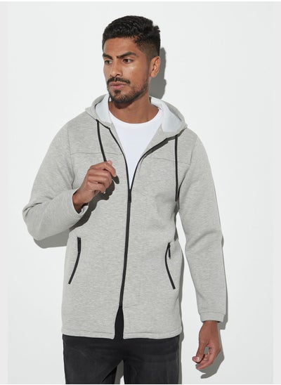 اشتري Essential Zip Through Hoodie في الامارات