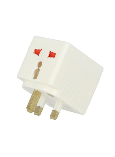 Buy 5PCS TERMINATOR 3-Way Universal Multi Plug Socket Adapter Multicolour in UAE