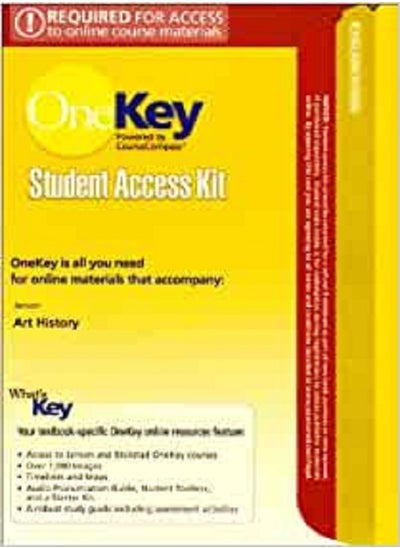 اشتري OneKey CourseCompass, Student Access Kit, Art History في مصر