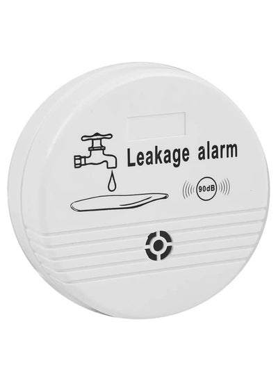 Buy Wireless Water Leak Sensor Alarm, 90db Loud Buzzer Household Leakage Detection Alarm for Bathrooms Basements Kitchens Garages in UAE