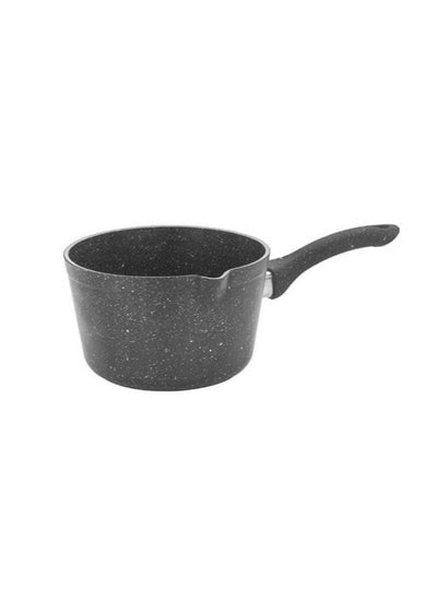 اشتري Granite casserole for boiling milk and making sauces black في السعودية