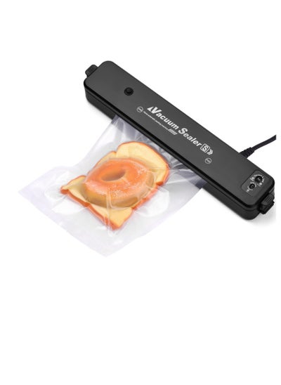 اشتري Food Vacuum Sealer Machine, Dry Moist Food Saver, Automatic Food Sealer with 10 Vacuum Bags Fresh Keeping Food Sealing, Perfect for Meat, Vegetables, Fruits, Snacks في الامارات